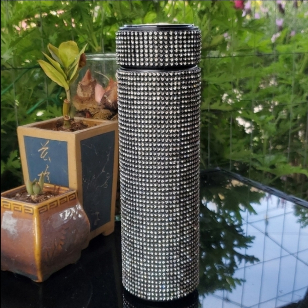 Smart Rhinestone Water Bottle - Picture 3 of 5
